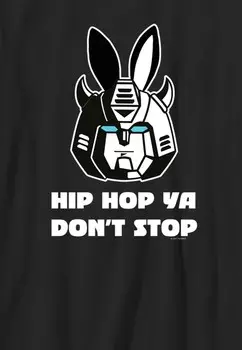 Футболка с принтом TRANSFORMERS HIP HOP STOP Henry Tiger, черный