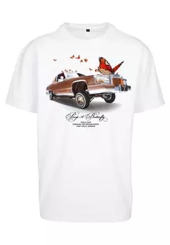 Футболка с принтом Upscale by Mister Tee, белый