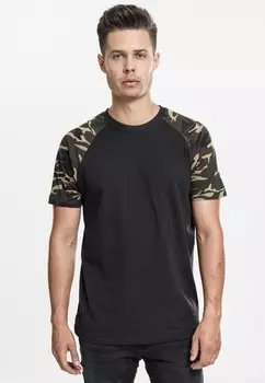 Футболка с принтом Urban Classics, черный