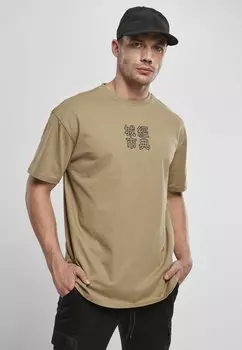 Футболка с принтом Urban Classics, хаки