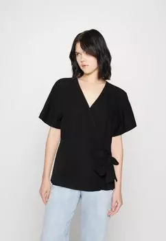 Футболка с принтом Vero Moda, черный