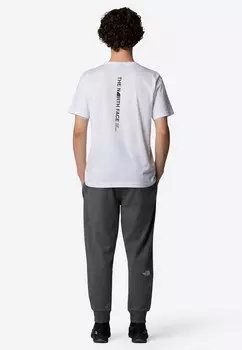 Футболка с принтом VERTICAL The North Face, белый