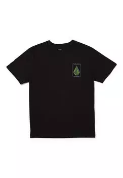 Футболка с принтом Volcom, цвет black