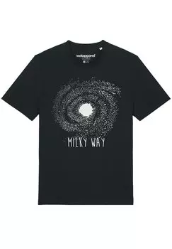 Футболка с принтом Watapparel, цвет black