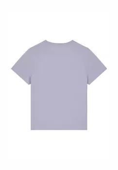 Футболка с принтом watapparel, фиолетовый