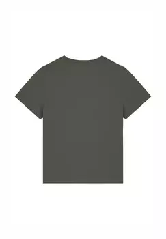 Футболка с принтом watapparel, хаки
