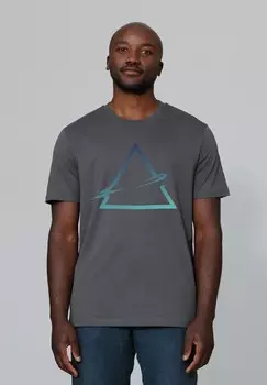 Футболка с принтом watapparel, серый