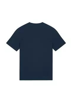Футболка с принтом watapparel, темно-синий