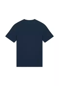 Футболка с принтом watapparel, темно-синий