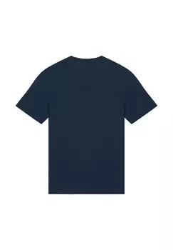 Футболка с принтом watapparel, темно-синий