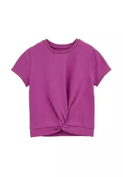Футболка с принтом WE Fashion, сиреневый