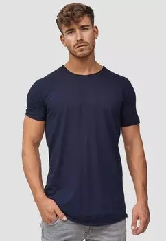 Футболка с принтом WILBUR INDICODE JEANS, цвет dark blue