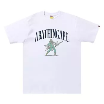 Футболка с рисунком BAPE Archive #2, Белая