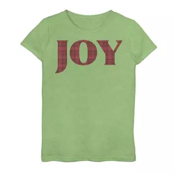 Футболка с рисунком "Joy" для девочек 7–16 лет Unbranded