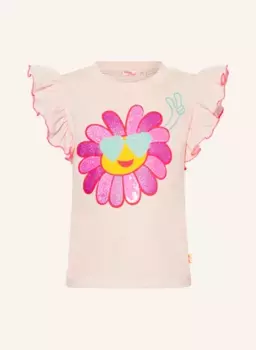 Футболка с рюшами Billieblush, розовый
