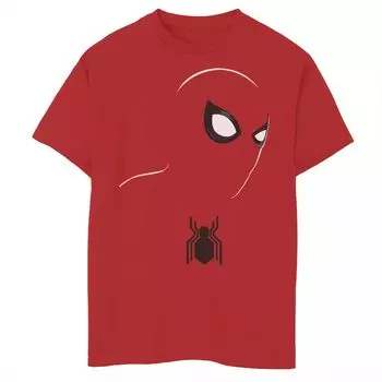 Футболка с силуэтом лица Marvel Spidey для мальчиков 8–20 лет Marvel
