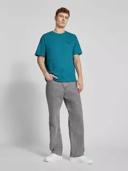 Футболка с вышитой этикеткой Tommy Jeans