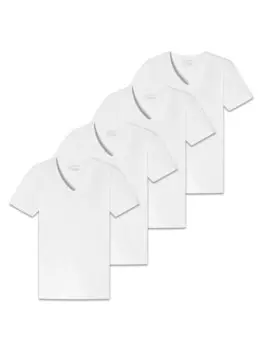 Футболка Schiesser 4er Pack, белый
