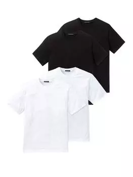 Футболка Schiesser, цвет schwarz/weiss