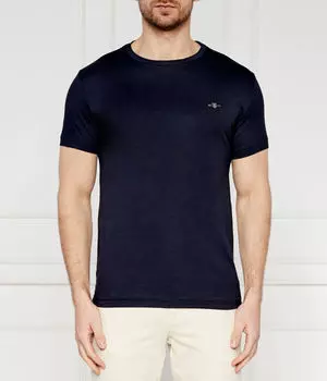 Футболка щит Slim fit Gant, синий