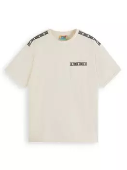 Футболка Scotch & Soda, кремовый