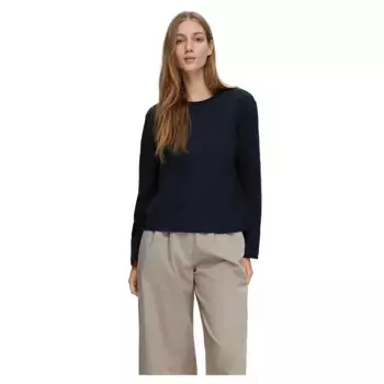 Футболка Selected Essential Boxy, синий