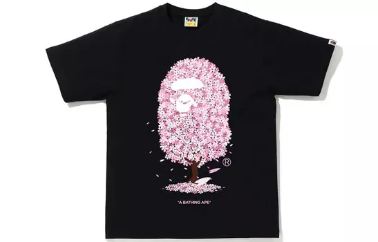 Футболка серии Ape Head унисекс A Bathing Ape, черный