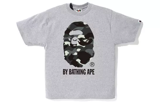 Футболка серии Ape Head унисекс A Bathing Ape, черный/белый
