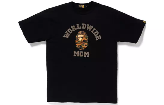 Футболка серии Mcm X Ape Head для мужчин A Bathing Ape