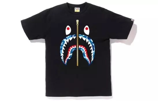 Футболка Shark Series унисекс A Bathing Ape, зеленый
