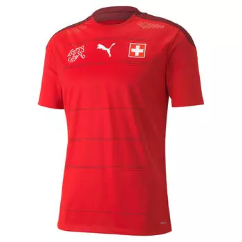 Футболка Швейцария домашняя футболка 20/21 взрослые PUMA