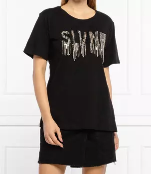 Футболка Silvian Heach regular fit, черный