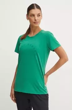 Футболка Skog Helly Hansen, зеленый