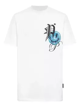Футболка Smile Balloon Philipp Plein, белый