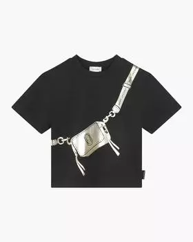 Футболка Snapshot Marc Jacobs, черный