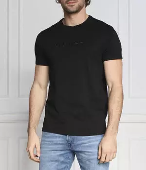 Футболка ss классика Regular fit Guess Jeans, черный