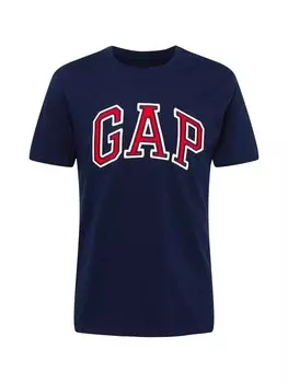 Футболка стандартного кроя Gap BAS, темно-синий