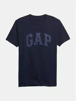 Футболка стандартного кроя Gap, синий