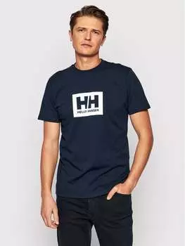 Футболка стандартного кроя Helly Hansen, синий