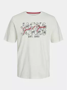 Футболка стандартного кроя Jack&Jones, белый