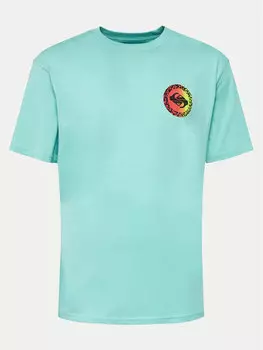 Футболка стандартного кроя Quiksilver, синий