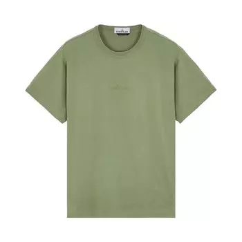 Футболка Stone Island Basic 'Sage', зеленый