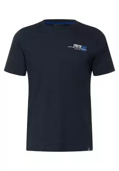 Футболка Street One MEN, ночной синий