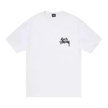 Футболка Stussy Angel Tee 'White', белый