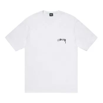 Футболка Stussy Grid Tee 'White', белый
