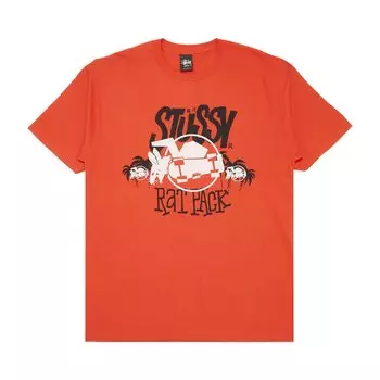 Футболка Stussy Rat Pack, красная