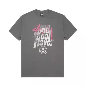 Футболка Stussy Stock OSF Серый вереск