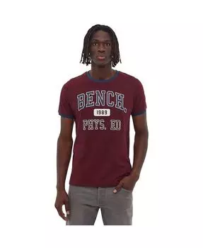 Футболка Sullivi Varsity Ringer Bench DNA, красный