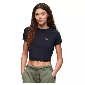 Футболка Superdry 90S Lace Trim, синий