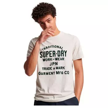 Футболка Superdry Athletic Script Graphic, белый